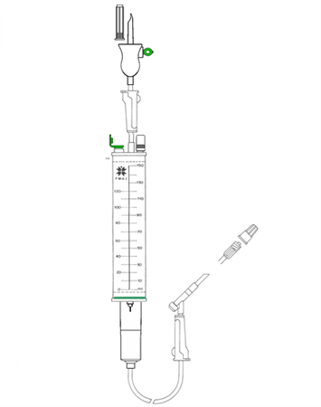 Sistemas micro-gotas de 150 ml