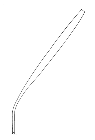 Cánula Yankauer pequeña sin orificio de control