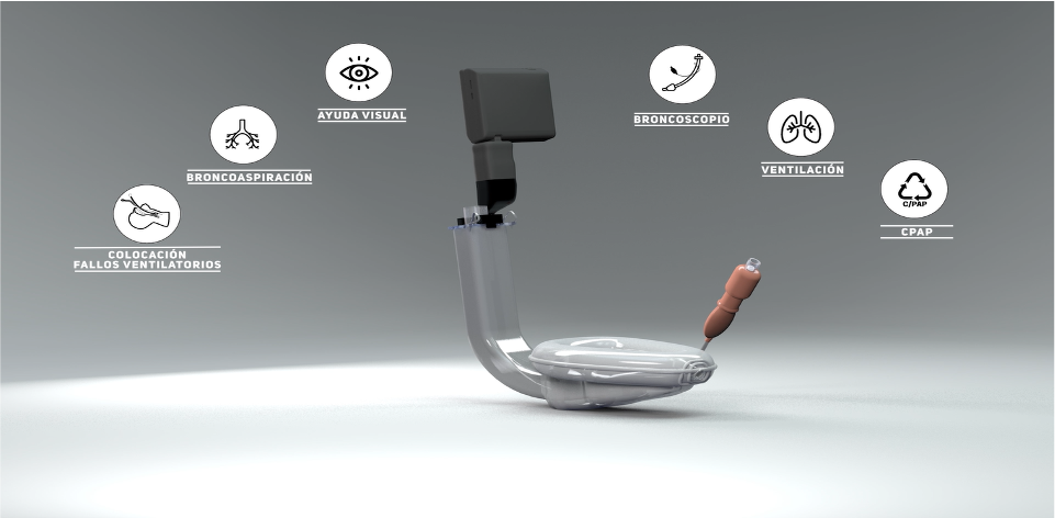 Máscara Videolaríngea VisionMask - PMH